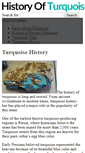 Mobile Screenshot of historyofturquoise.com